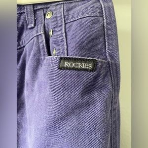 super cute purple rockies